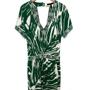 bcbg green floral dress Immediate Apparel GT03D71 main image 1